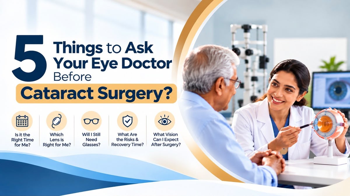 5 Things to Ask Your Eye Doctor Before Cataract Surgery